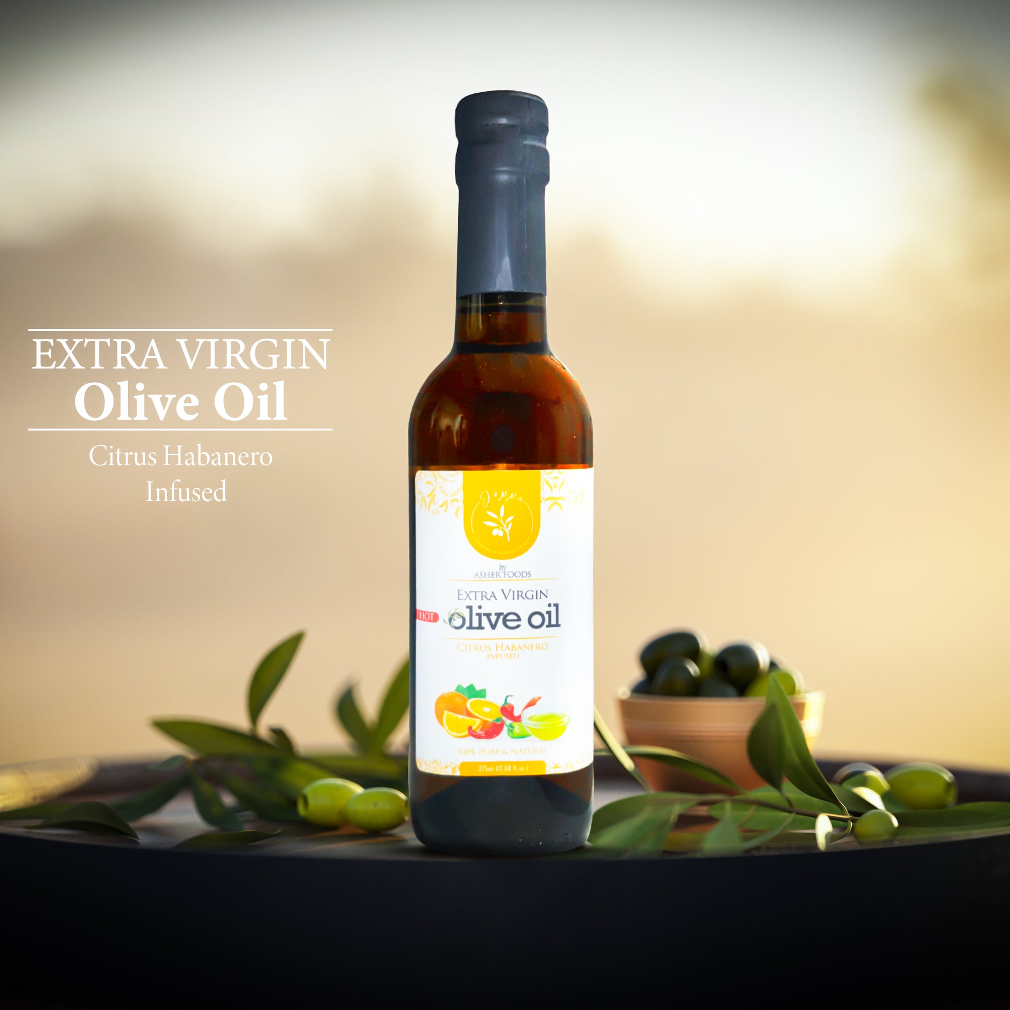 Joppa Organic Olive Oil Extra Virgin (Citrus Habanero)